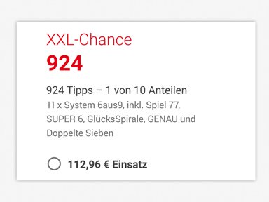 LOTTO XXL-Chance 924 Tipps