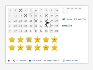 Eurojackpot Tippfeld