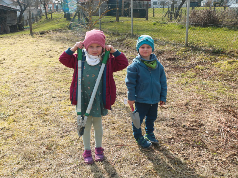 Gartenprojekt der Kinder- und Jugendarbeit Wolfhagen