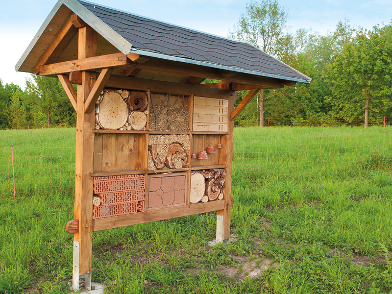 Insektenhotel - 100 neue Hotels für Bienen, Schmetterlinge und Co.