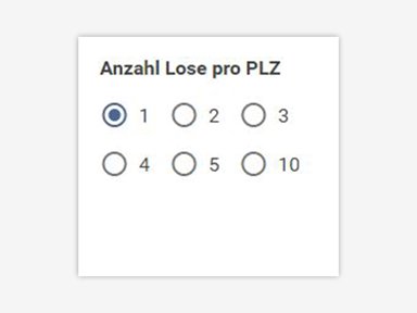 Anzahl der Lose