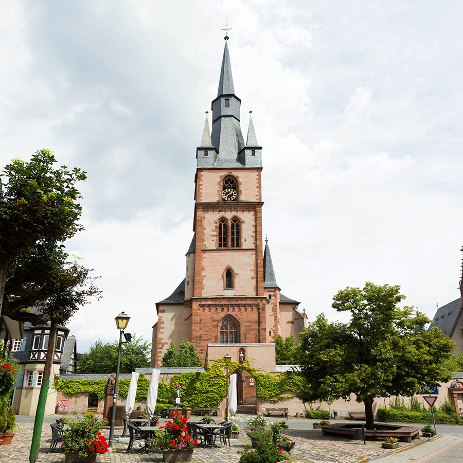 Kiedricher Basilika frisch herausgeputzt