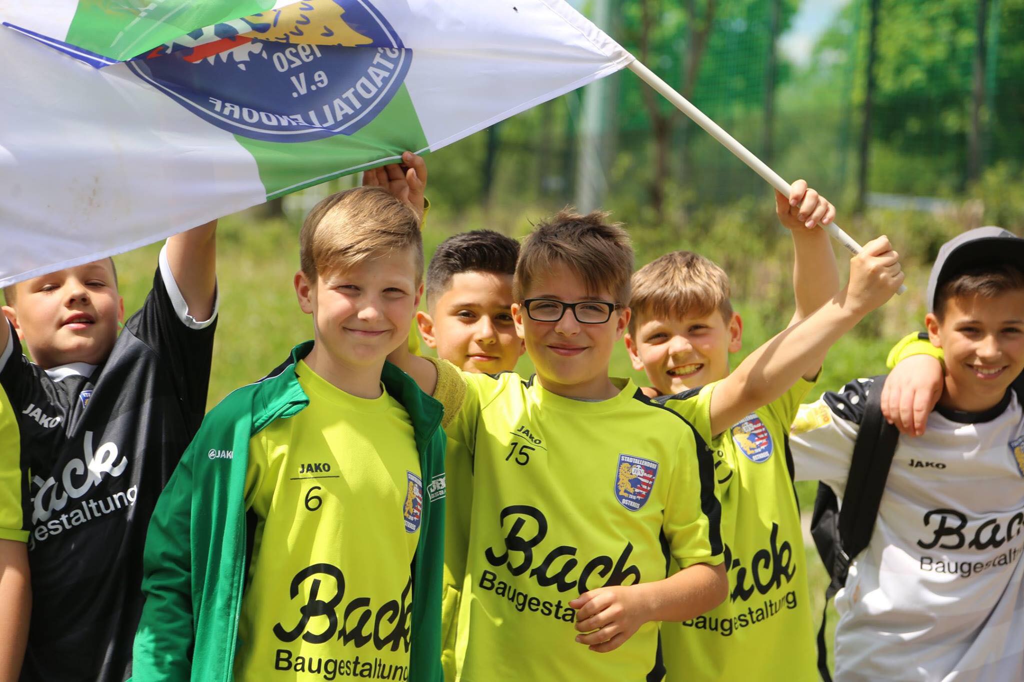 Die Kinder des Jugendfördervereins Stadtallendorf/Ostkreis.