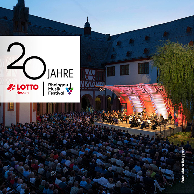 20 Jahre Hauptsponsor des Rheingau Musik Festivals