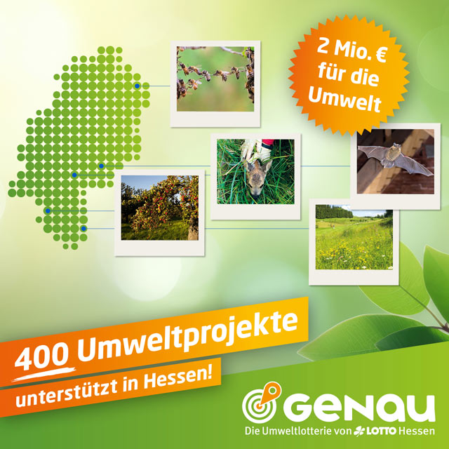 400 Umweltprojekte durch GENAU gefördert