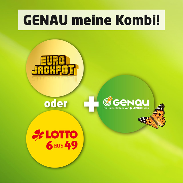 GENAU meine Kombi - GENAU als Zusatzlotterie spielen