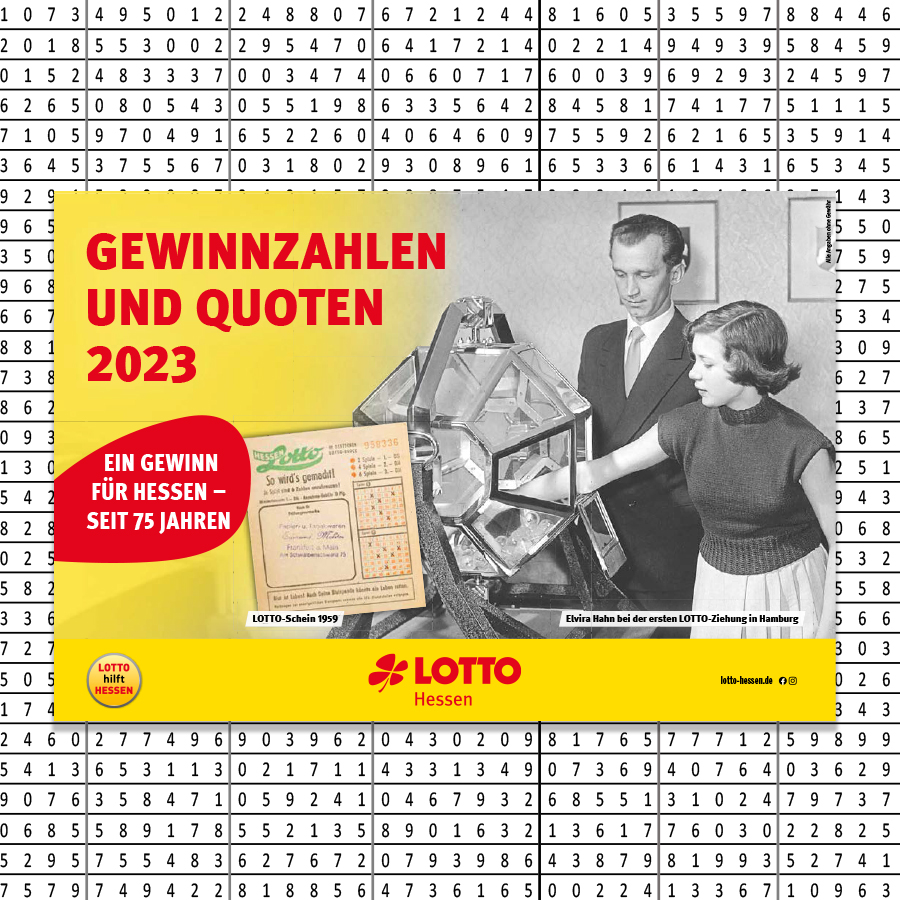 Jetzt Lotto-Statistik 2023 sichern