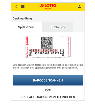 LOTTO Gewinn prüfen: App Gewinnprüfung
