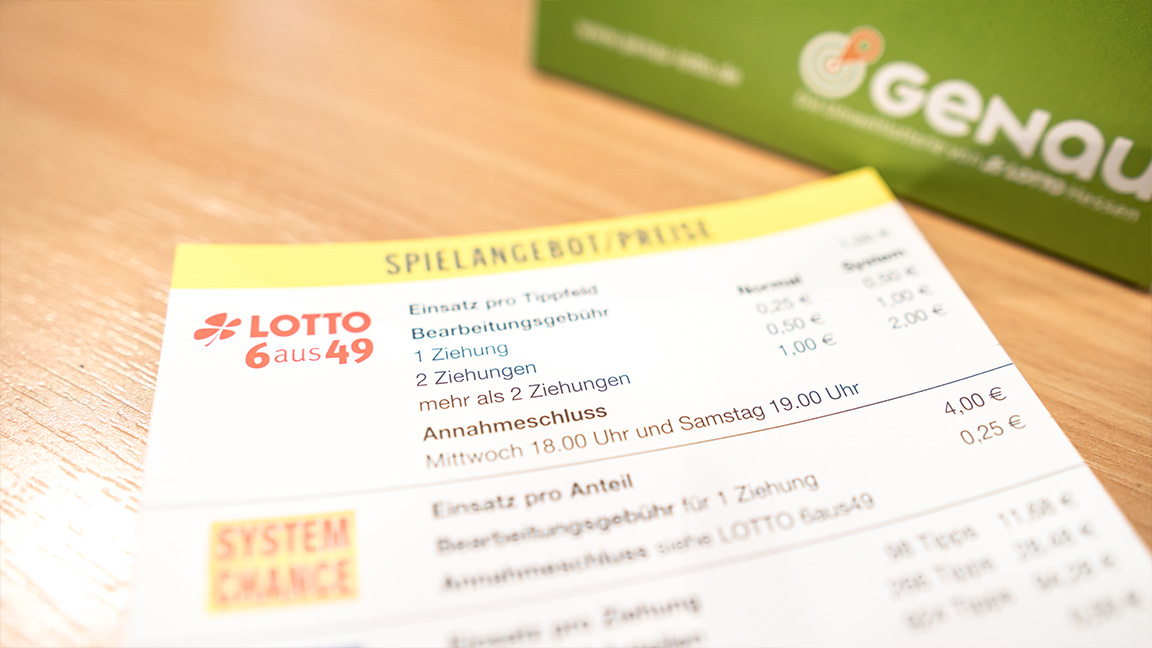 LOTTO Annahmeschluss