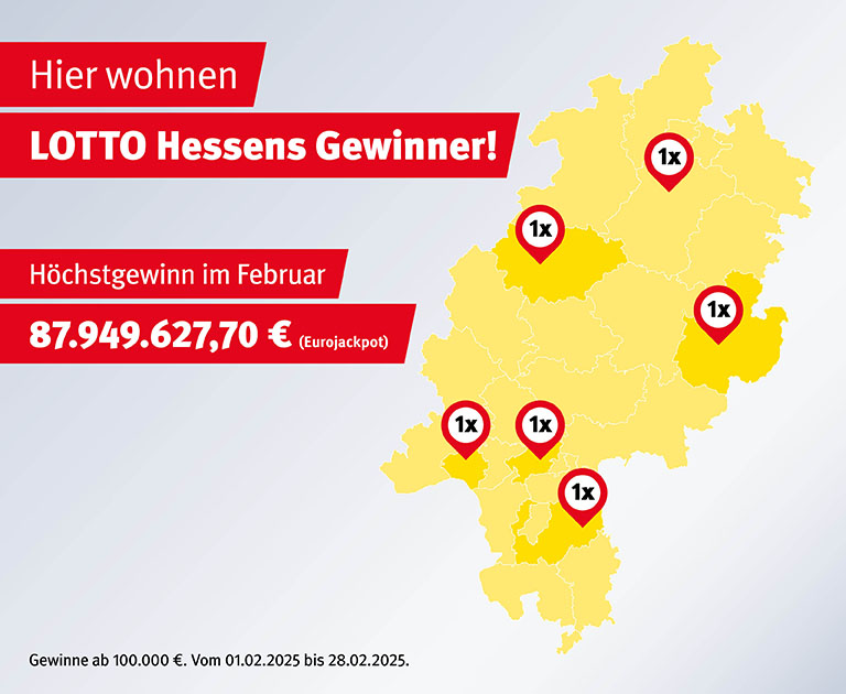 Gewinnerkarte Februar 2025