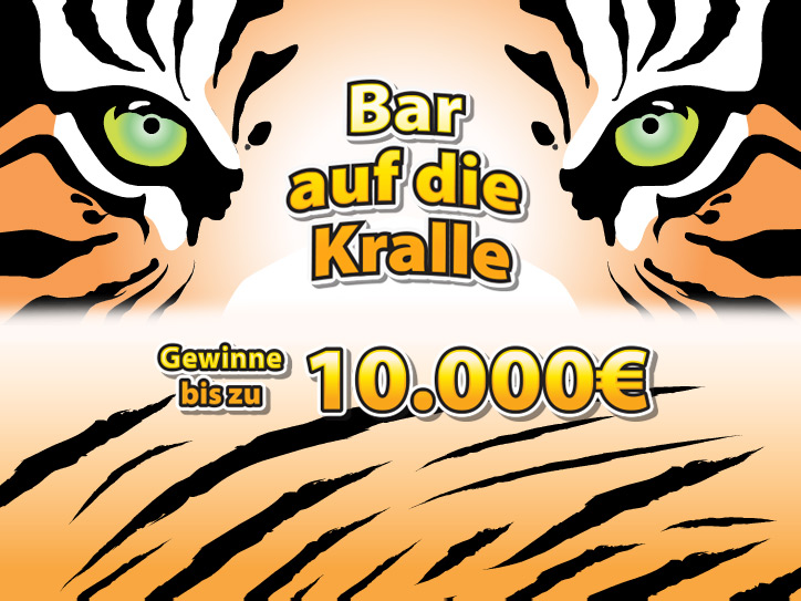 Bar auf die Kralle