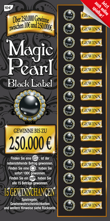 magic pearl black label