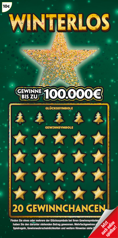 Winterlos 10 Euro