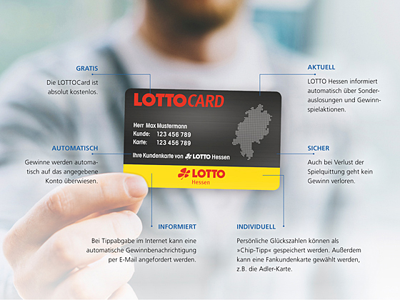Ihre Vorteile mit der LOTTOCard von LOTTO Hessen