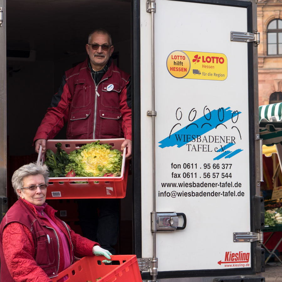 Unterstützung für die hessischen Tafeln 