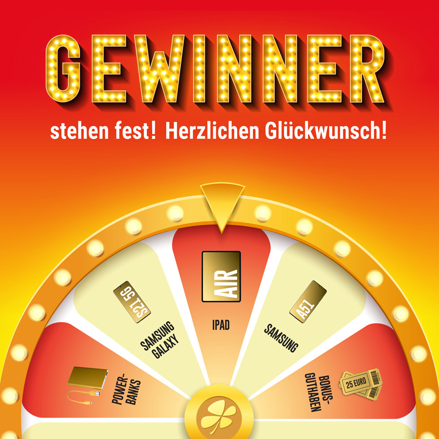 App-Gewinnspiel: 100 Gewinner stehen fest!