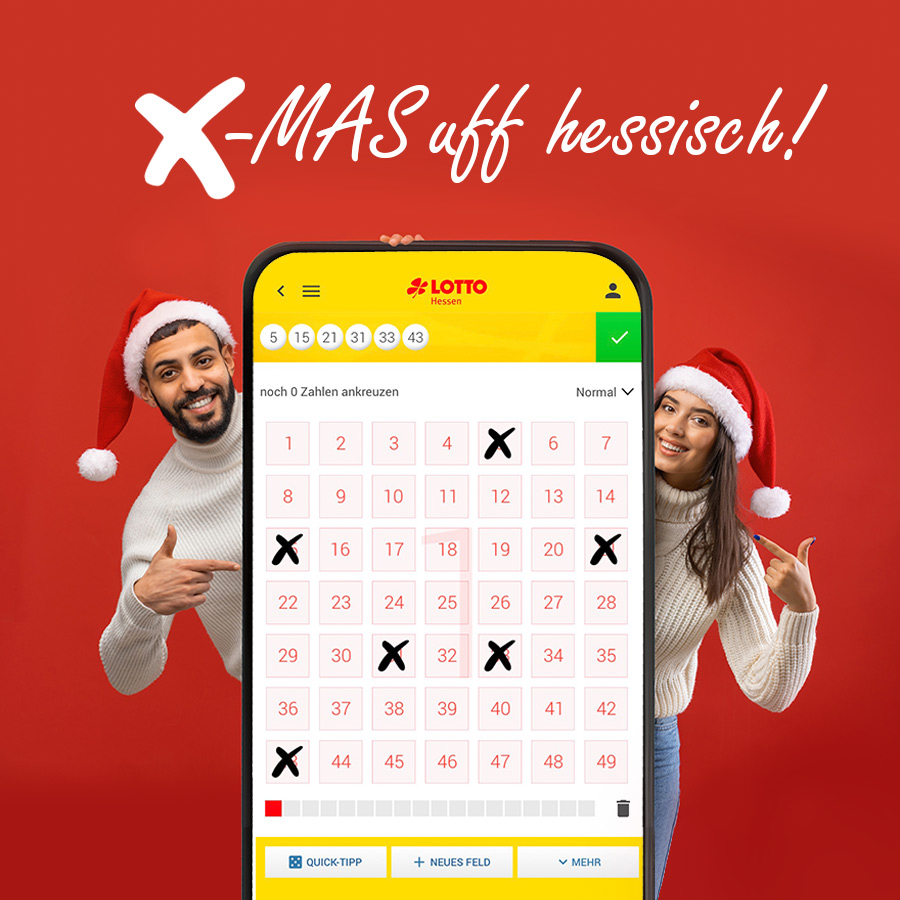 XMAS uff hessisch - Auch an den Feiertagen gewinnen!
