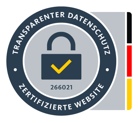Transparenter Datenschutz Zertifizierte Website