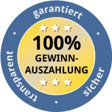 Online Tiefpreis 20 Cent Bearbeitungsgeböhr. 100% Gewinnauszahlung