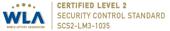 WLA - World Lottery Association - Certified Security Control Standard SCS2-LM3-1035